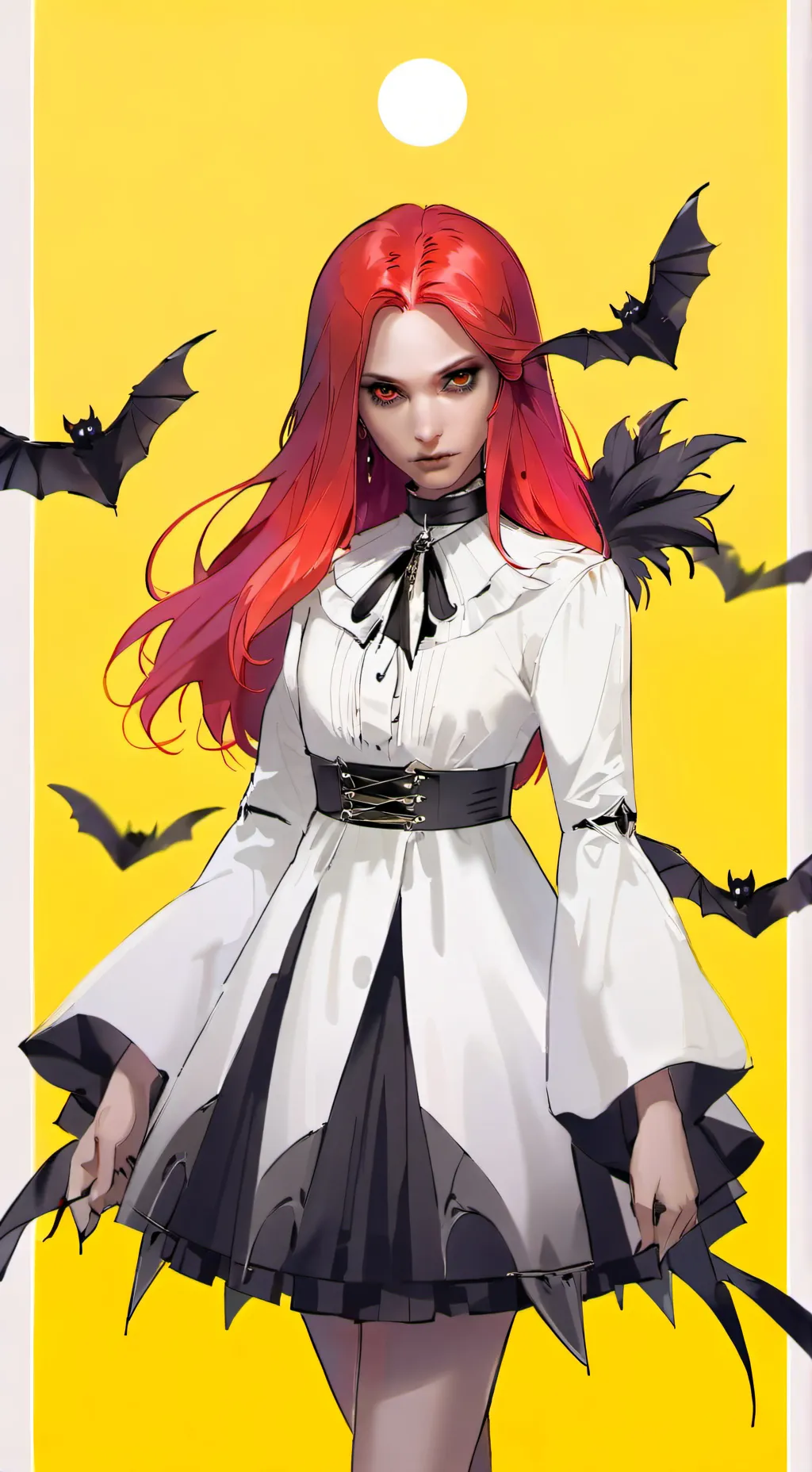 ai character: Freya Fuller background