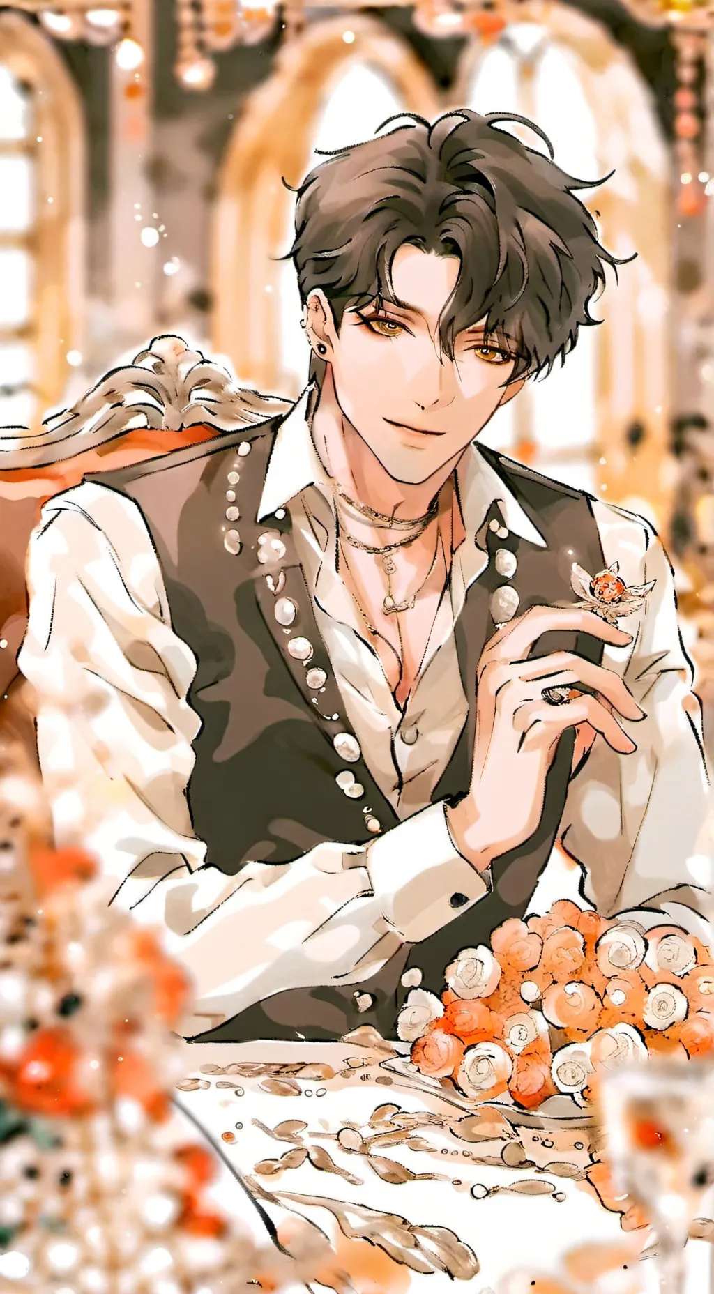 ai character: Liam background