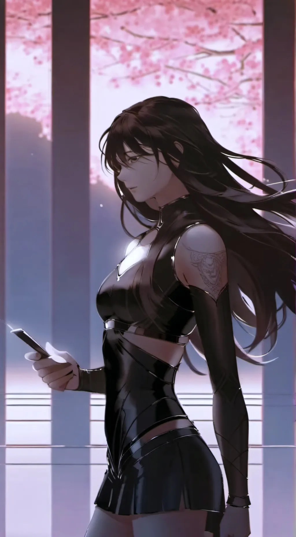 ai character: zoey background