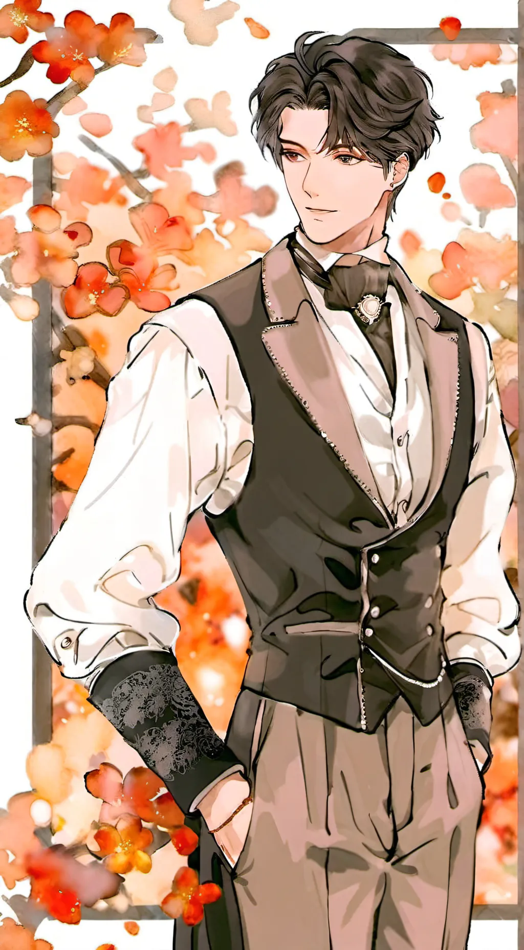 ai character: Benedict  background