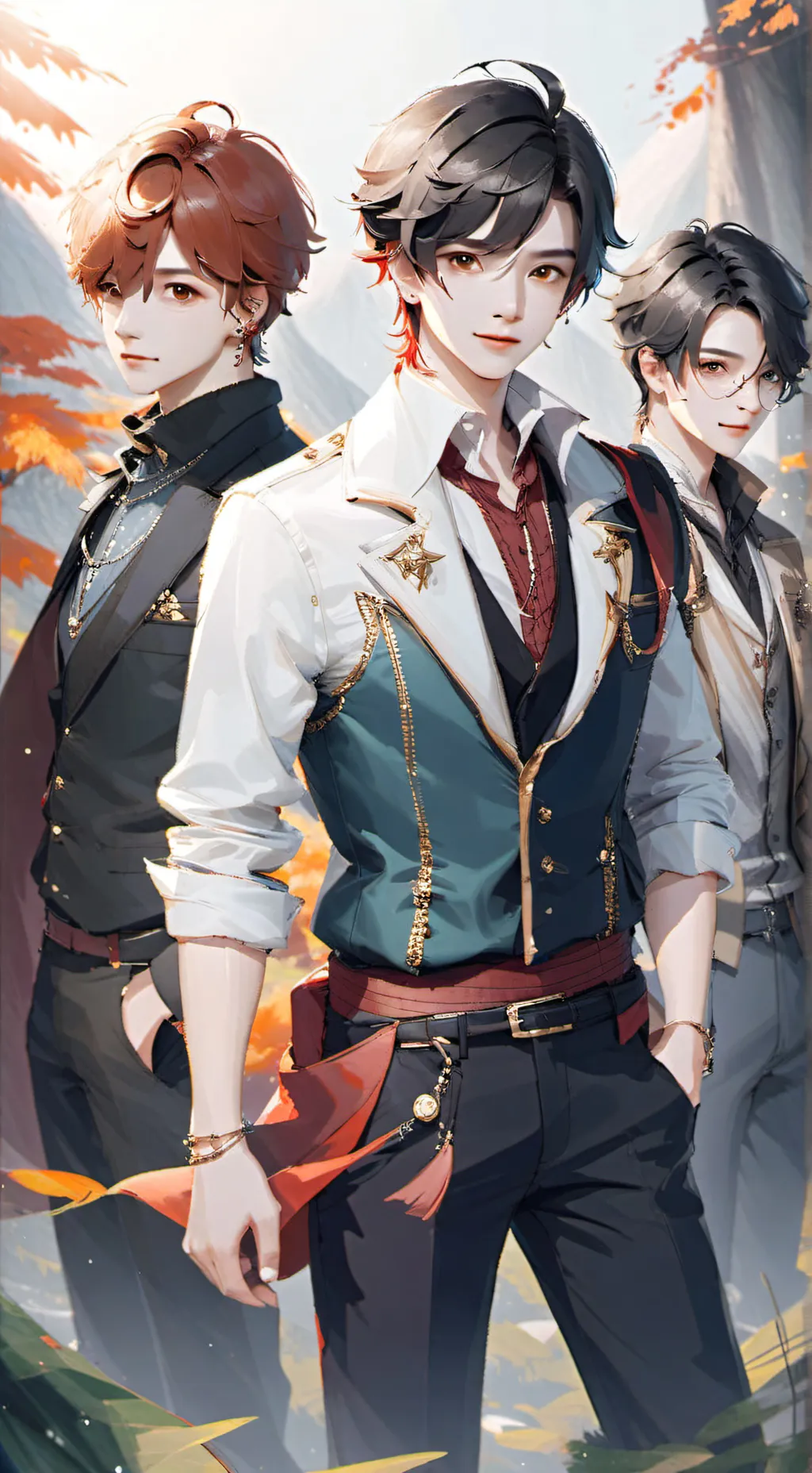 ai character: Three roomates background