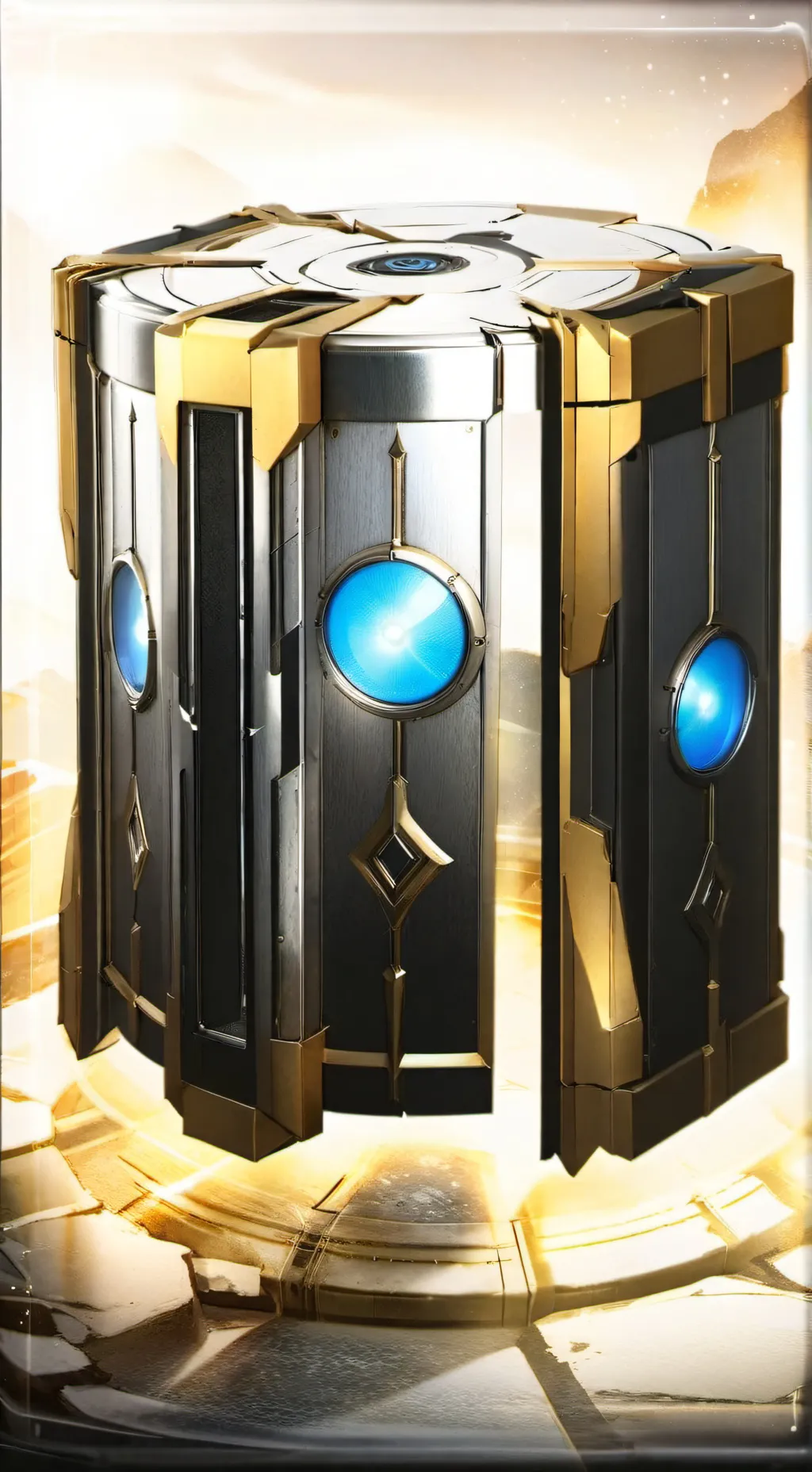 ai character: Meeseeks Box background