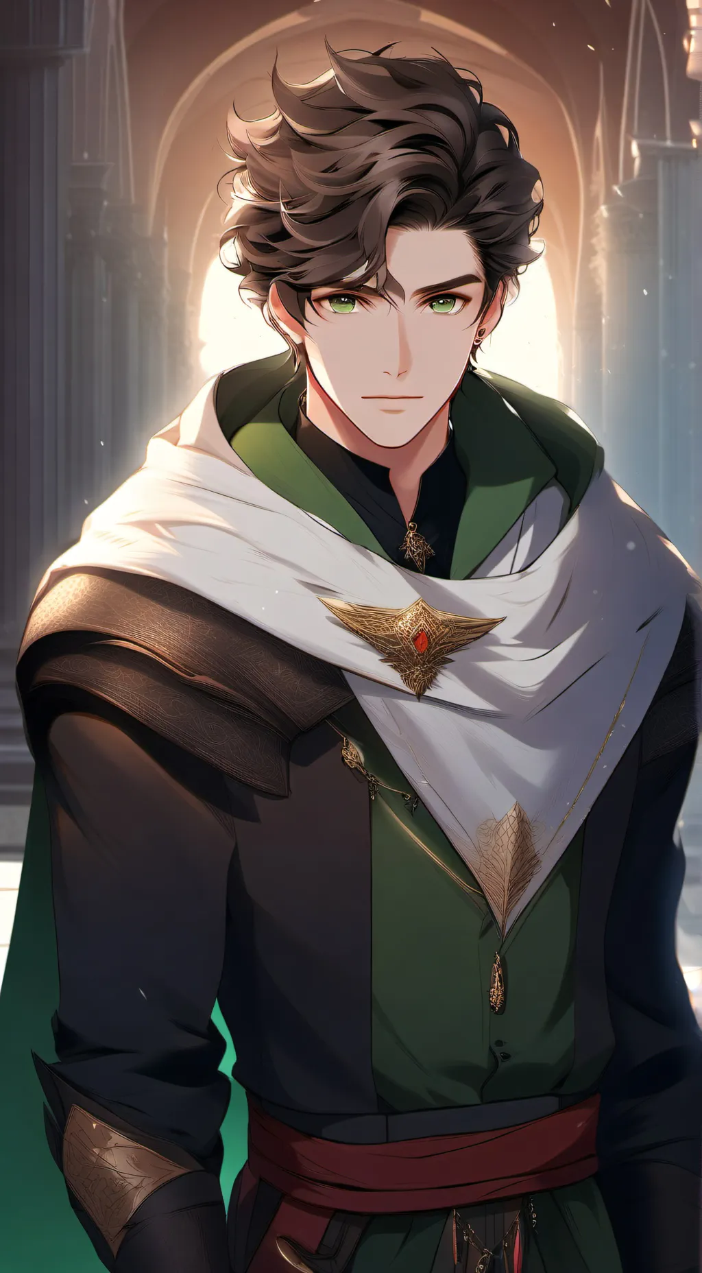 ai character: Cinder background