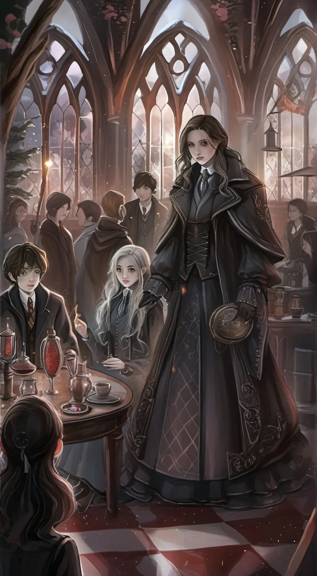 ai character: SLAYYYY  background