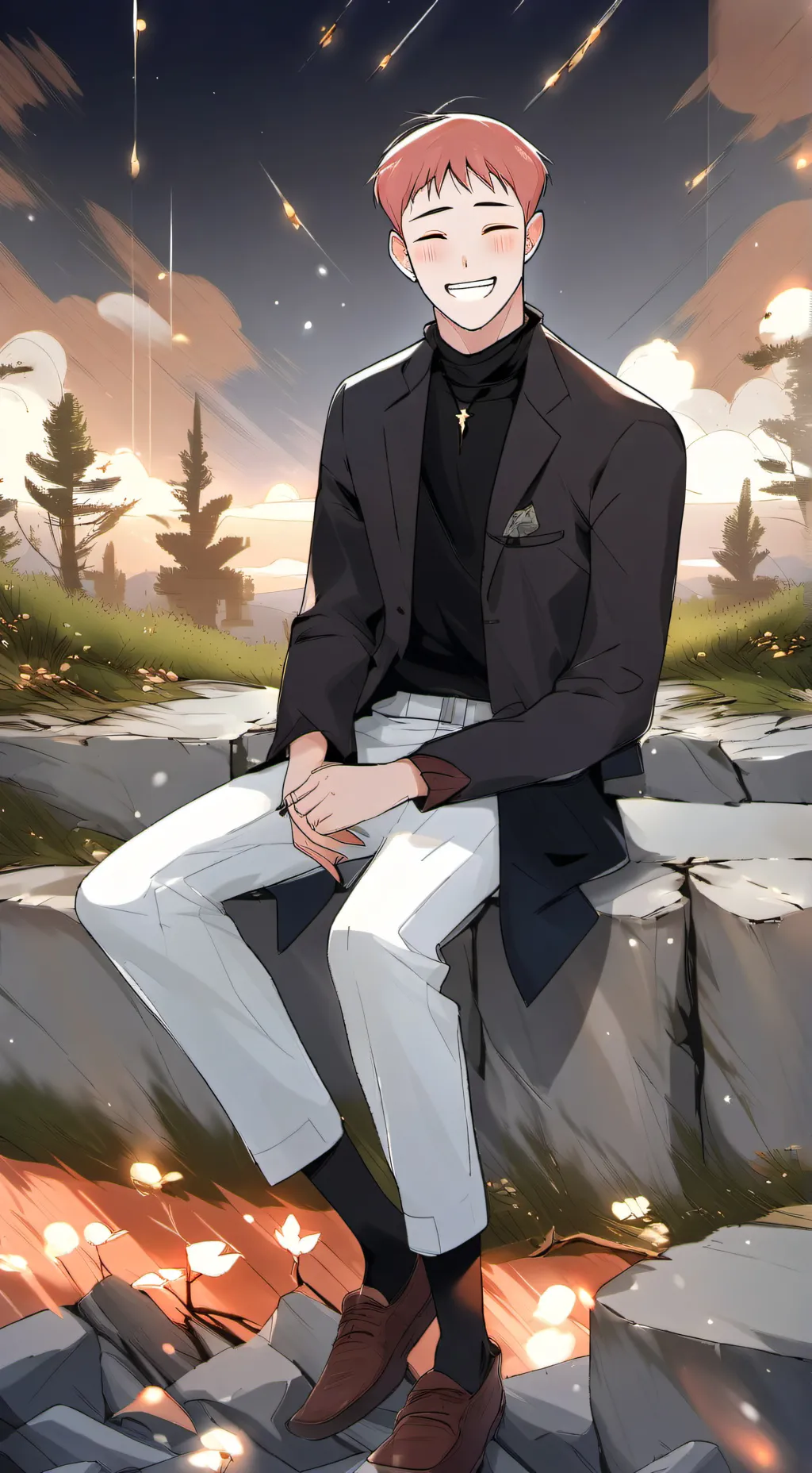 ai character: Rin  background