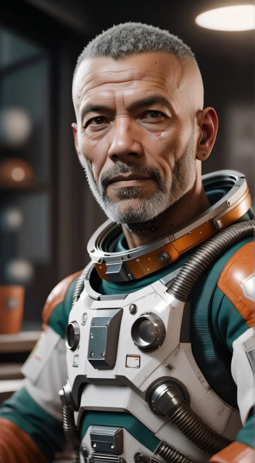 ai character: Captain Zero-Gravity Zapper background