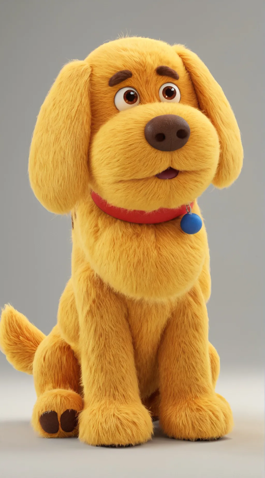 ai character: dog day  background