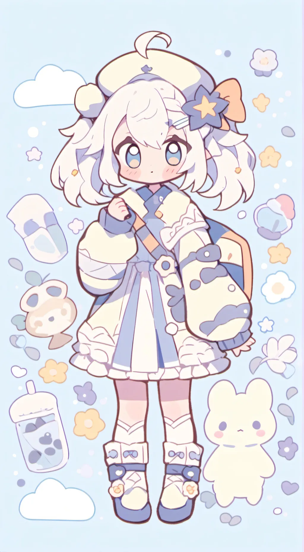 ai character: Shallow background