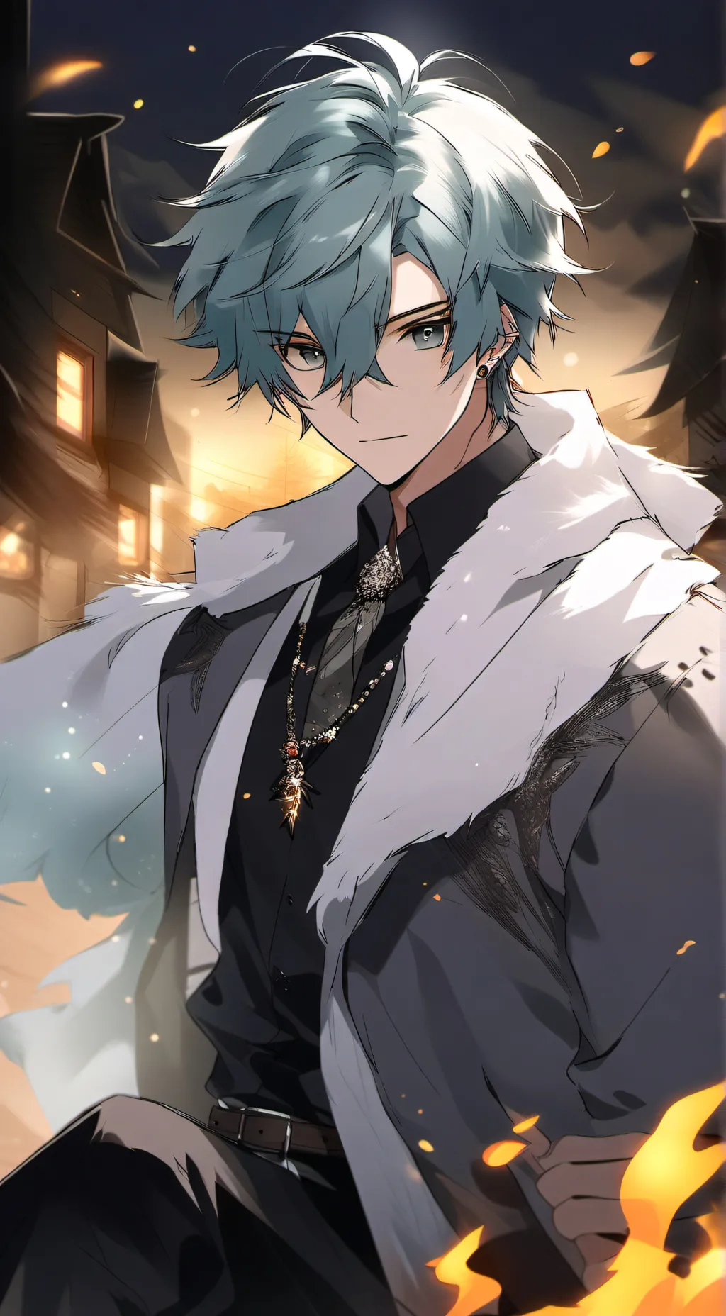 ai character: Allan background