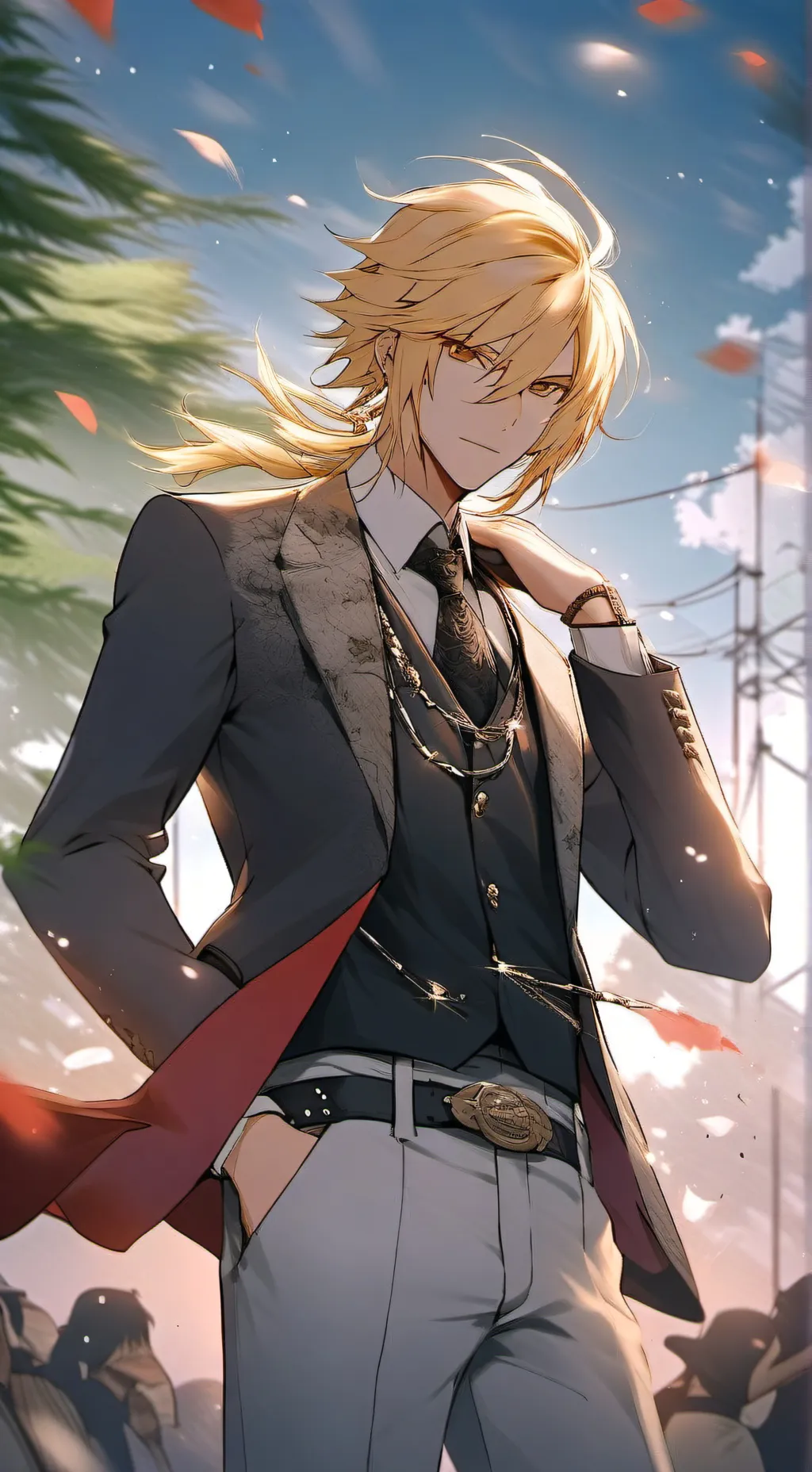 ai character: haruki  background