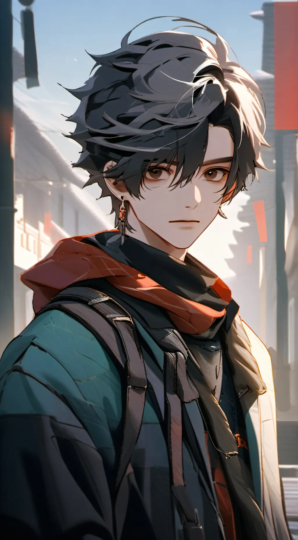 ai character: leo background