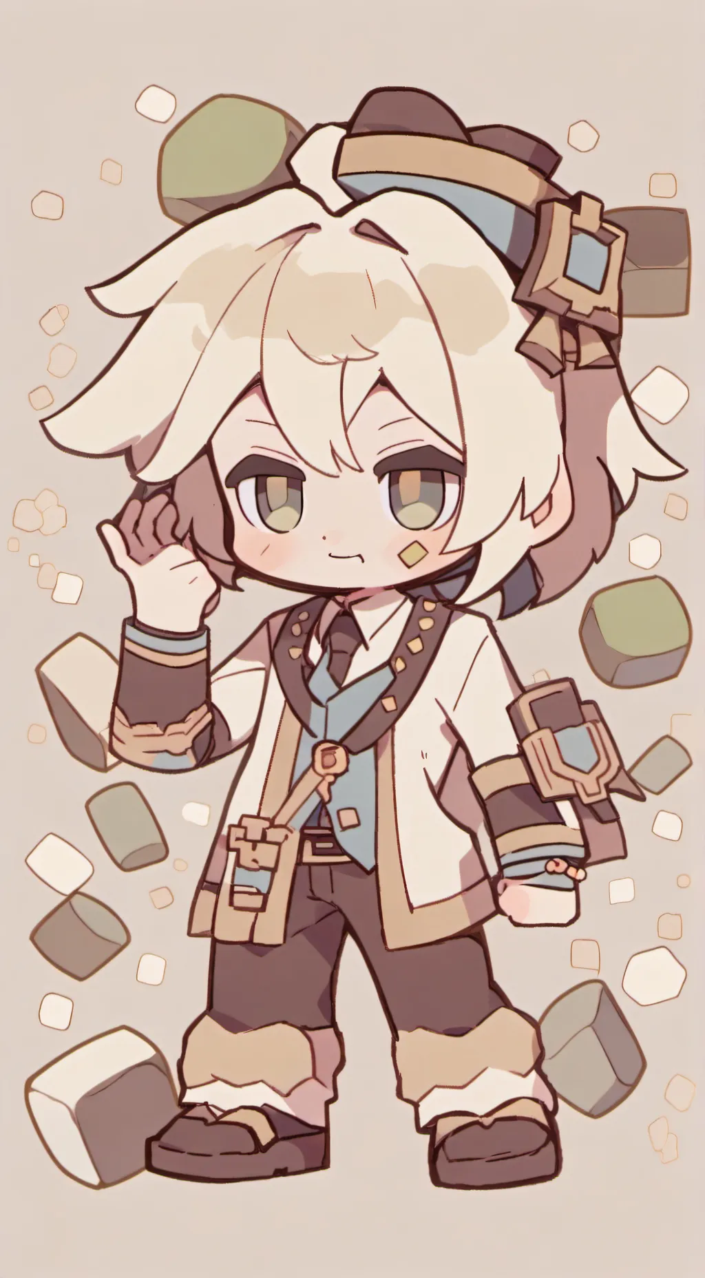 ai character: Crafty background