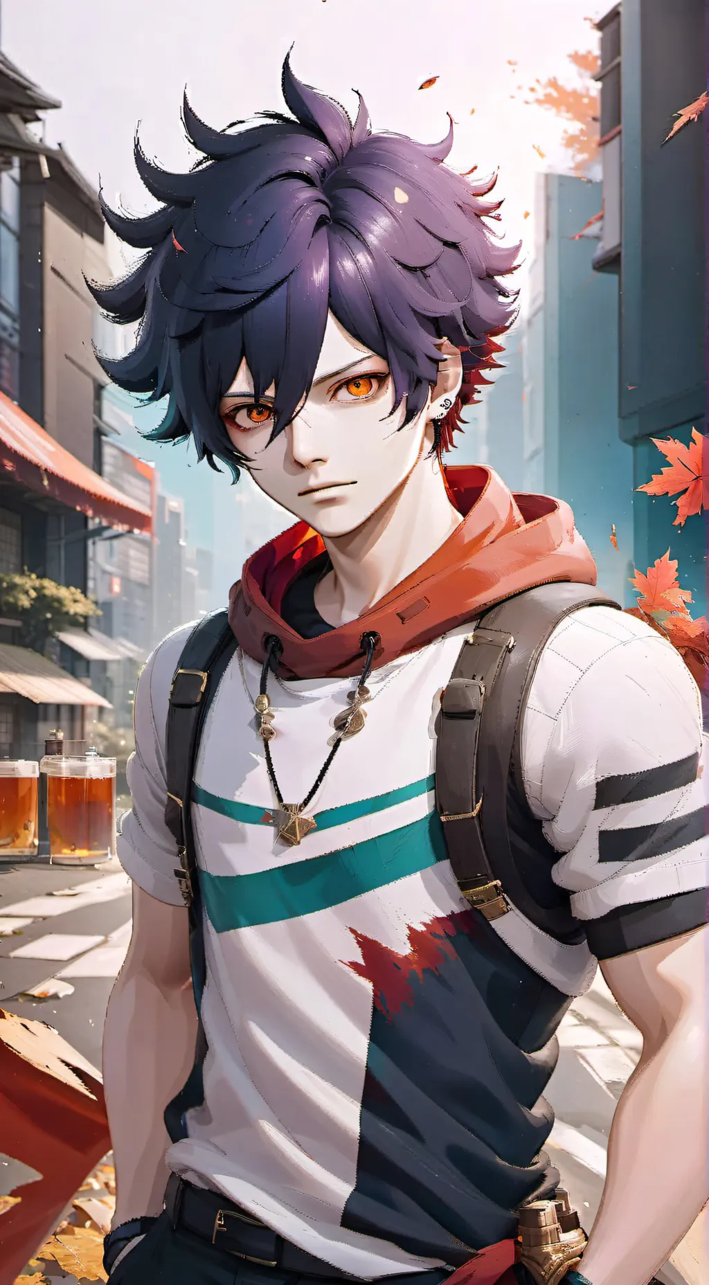 ai character: Dabi’s daughter  background