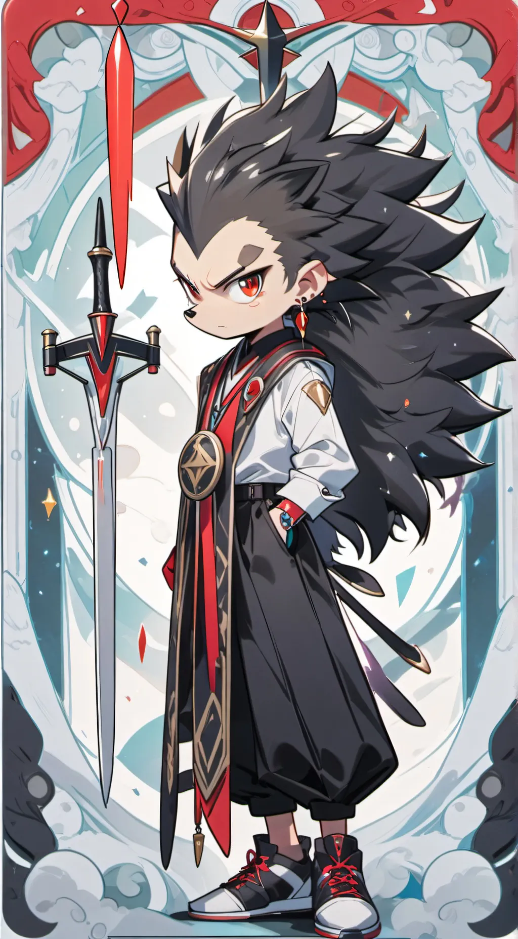 ai character: sonic and his crew background