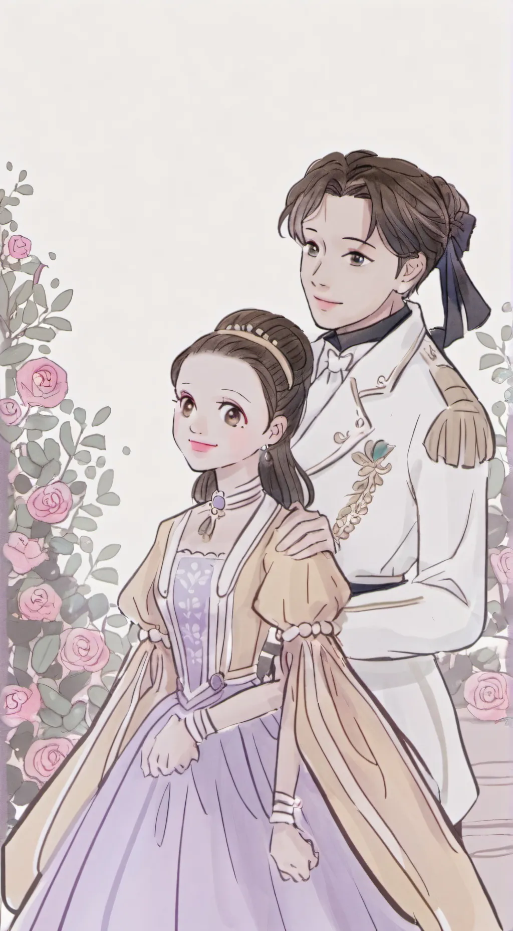 ai character: Emma and Jack  background