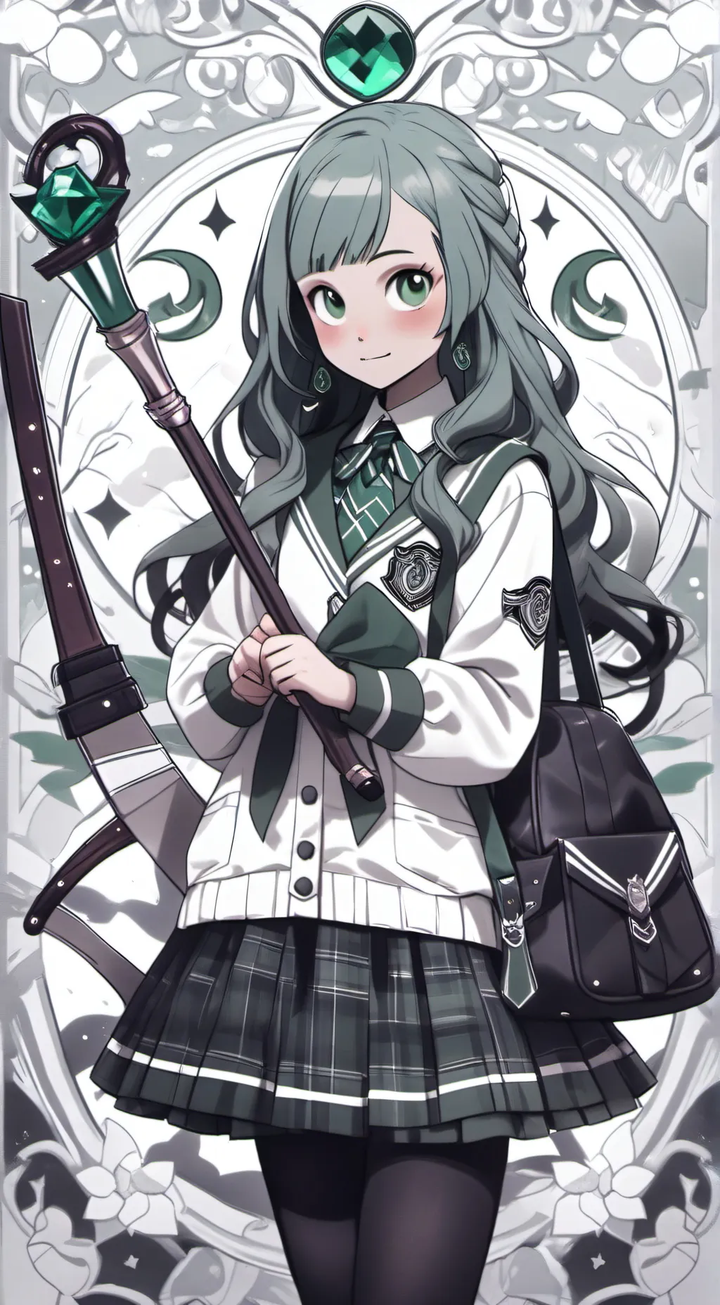 ai character: Slytherin Gang background