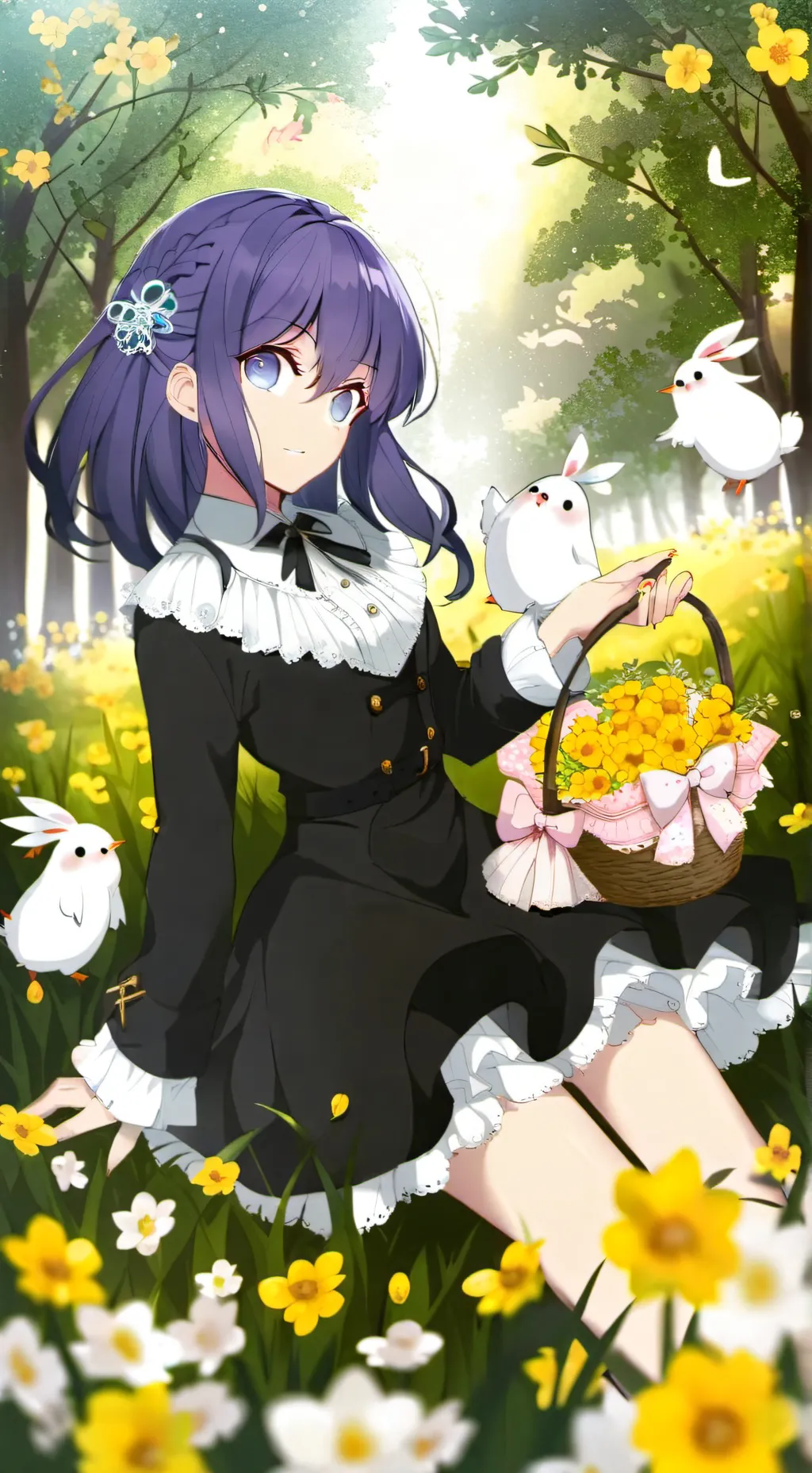 ai character: Mafuyu Asahina background