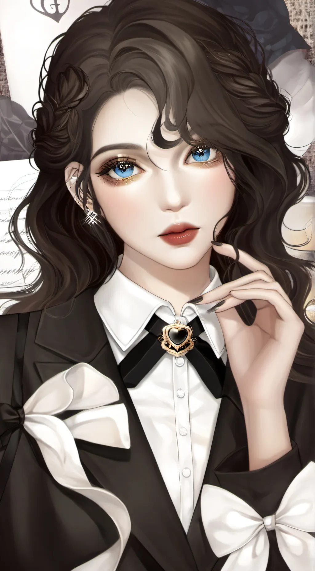 ai character: Darci Blackwood  background