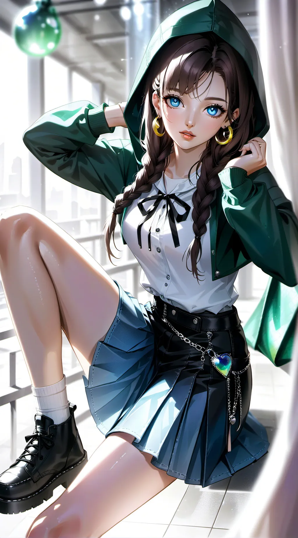 ai character: Love background