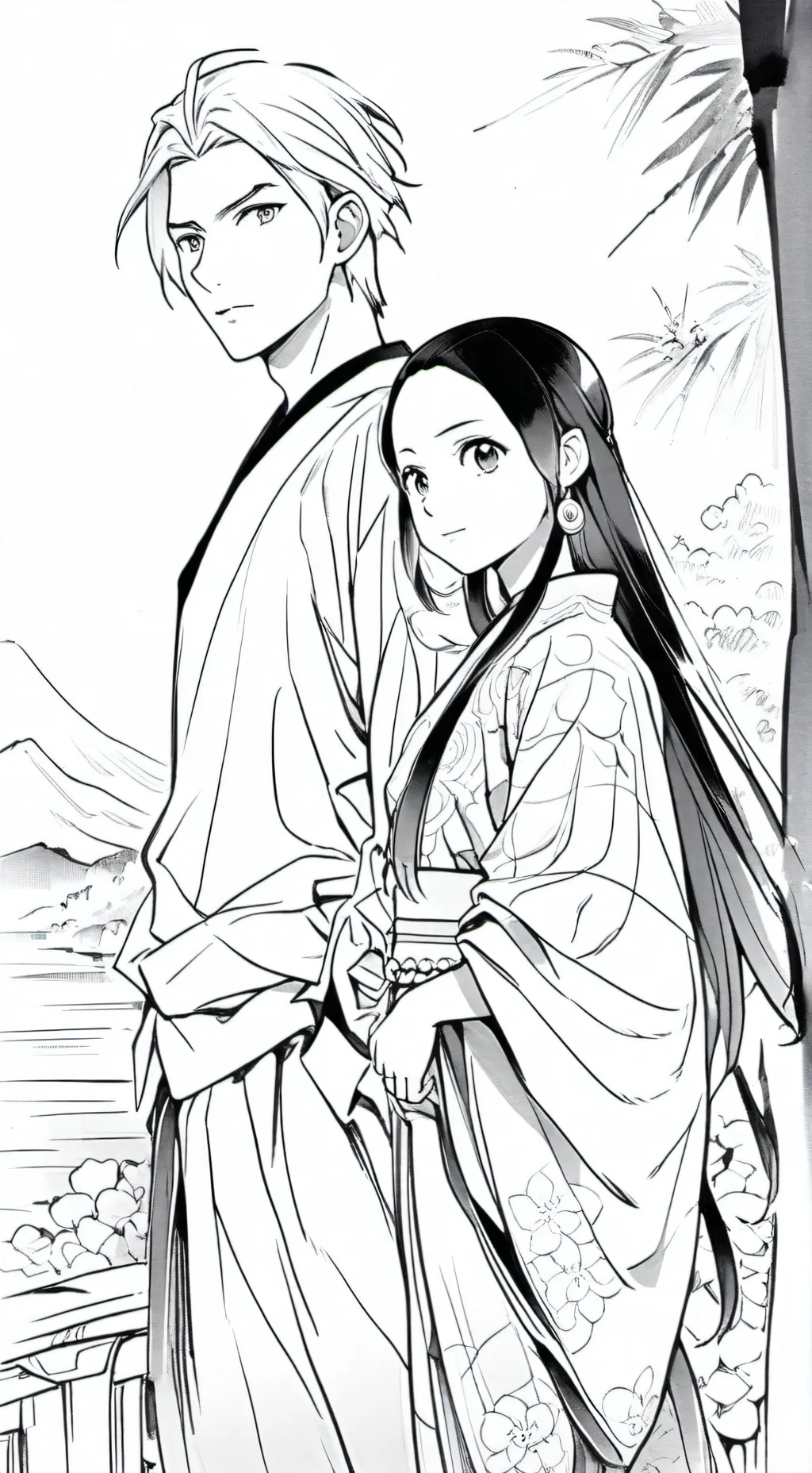 ai character: You and bf background