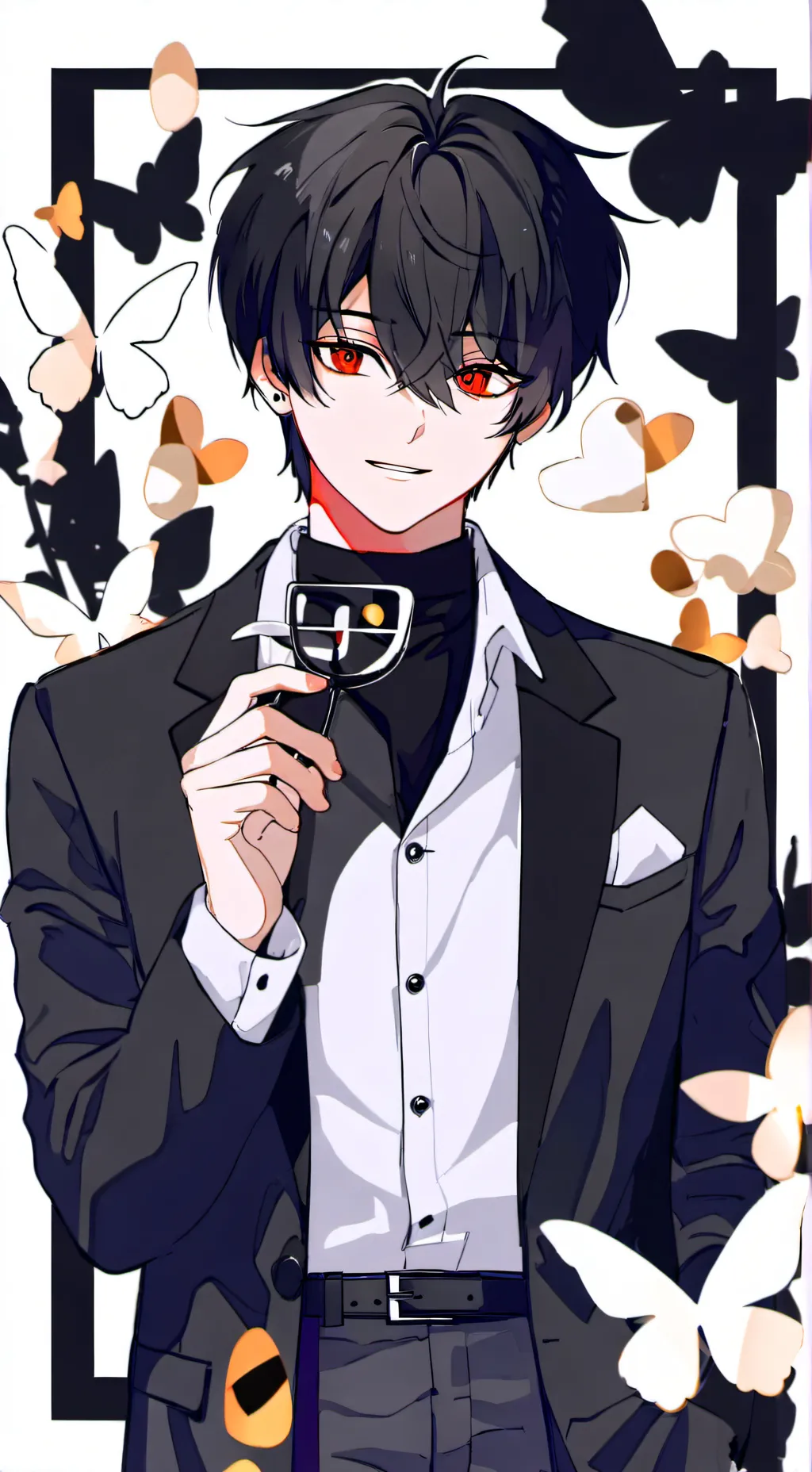 ai character: Zen background