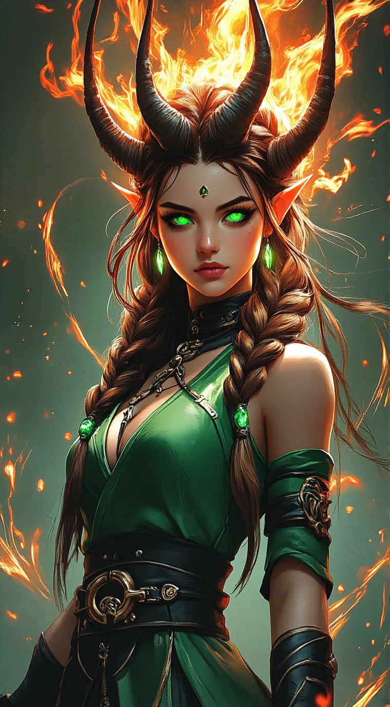 ai character: Lila background