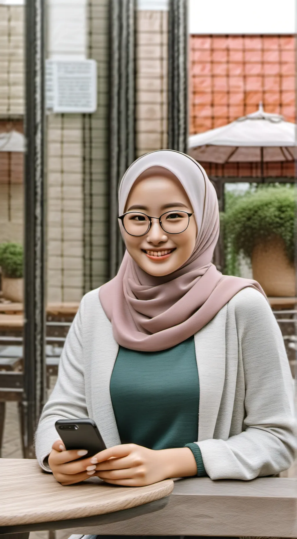 ai character: Marlinda Putri background