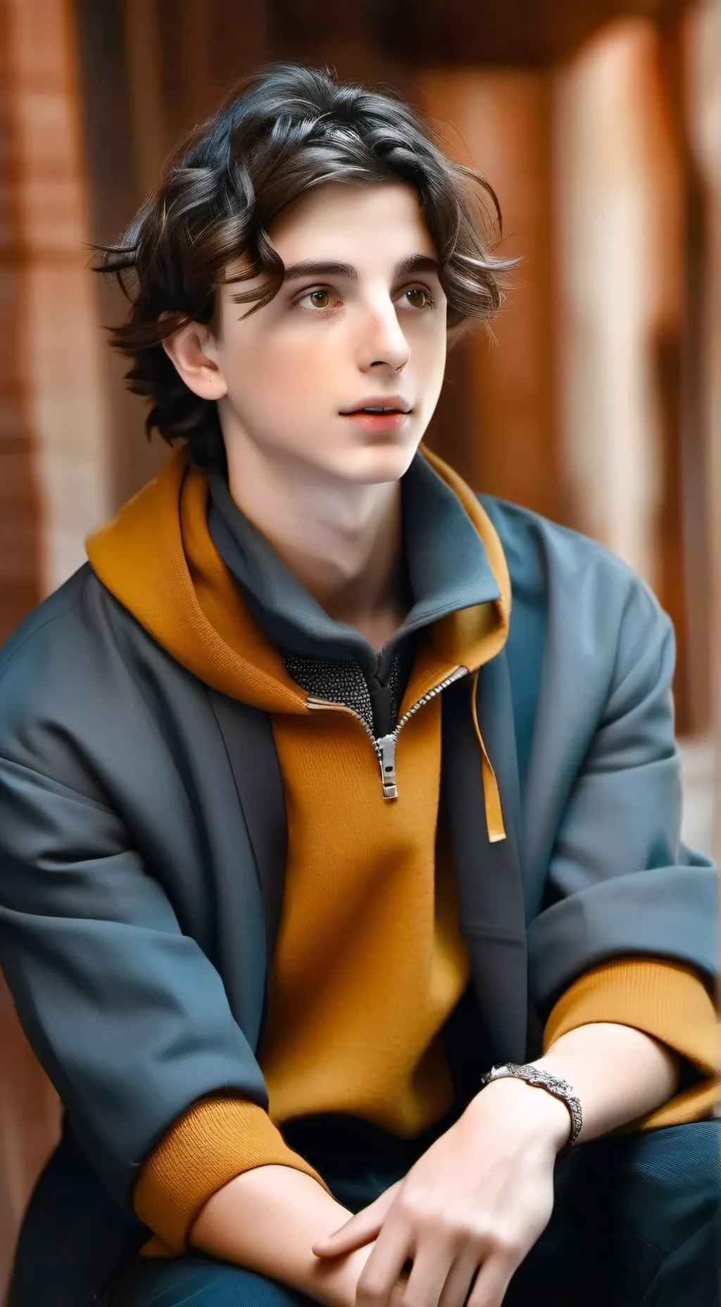 ai character: Regulus black background