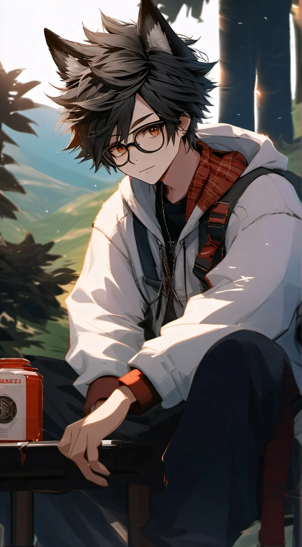 ai character: 💥💢🖤Mason🖤💢💥 background