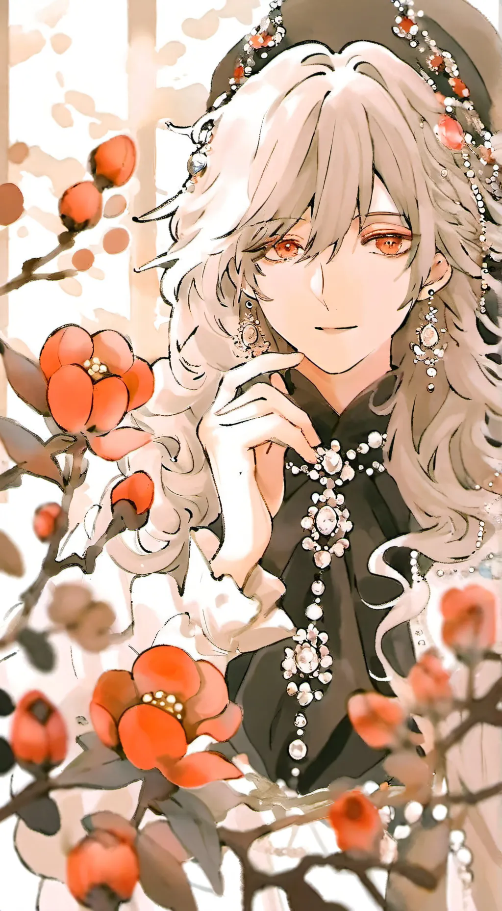 ai character: Too long title. background