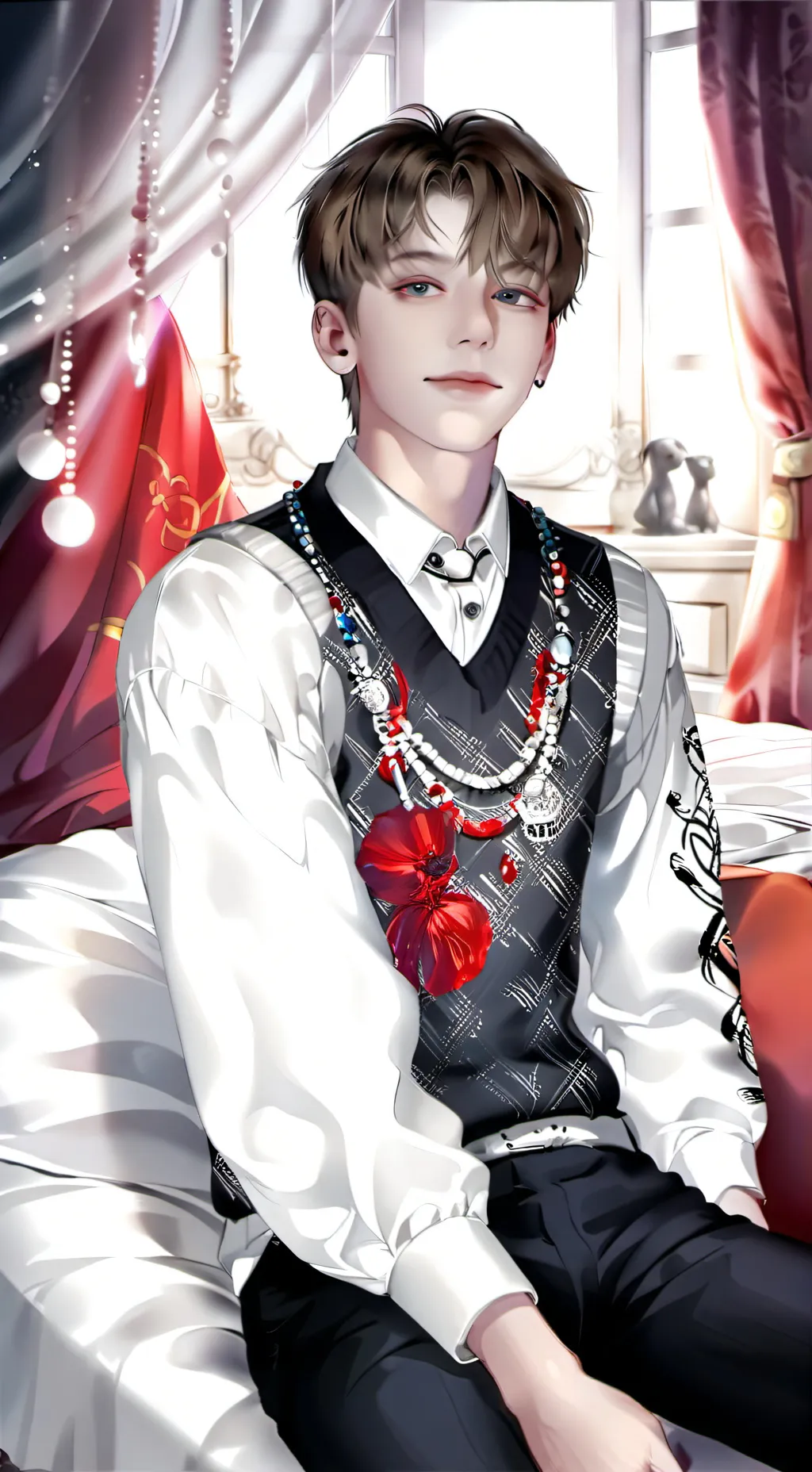 ai character: Holden  background