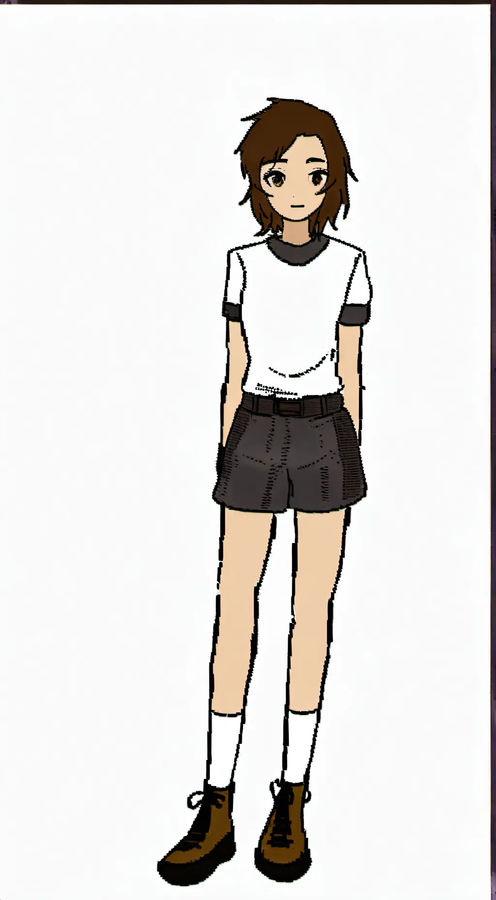 ai character: Teddyronpa  background