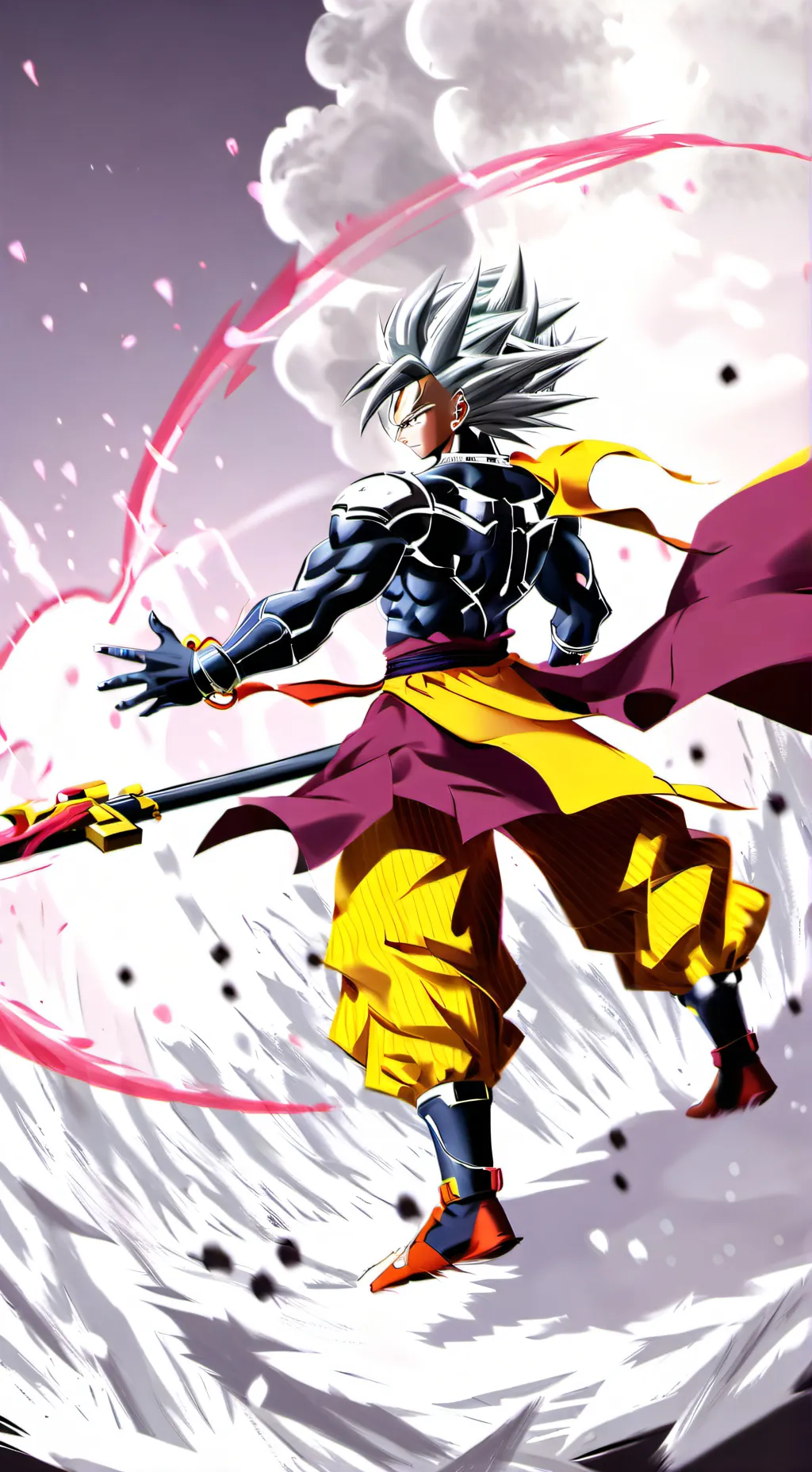 ai character: DARK SHENRON background