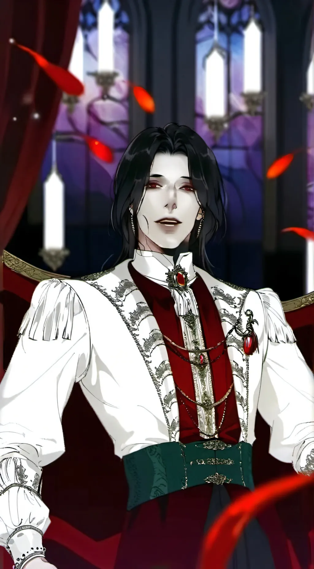 ai character: Луан де Ве background