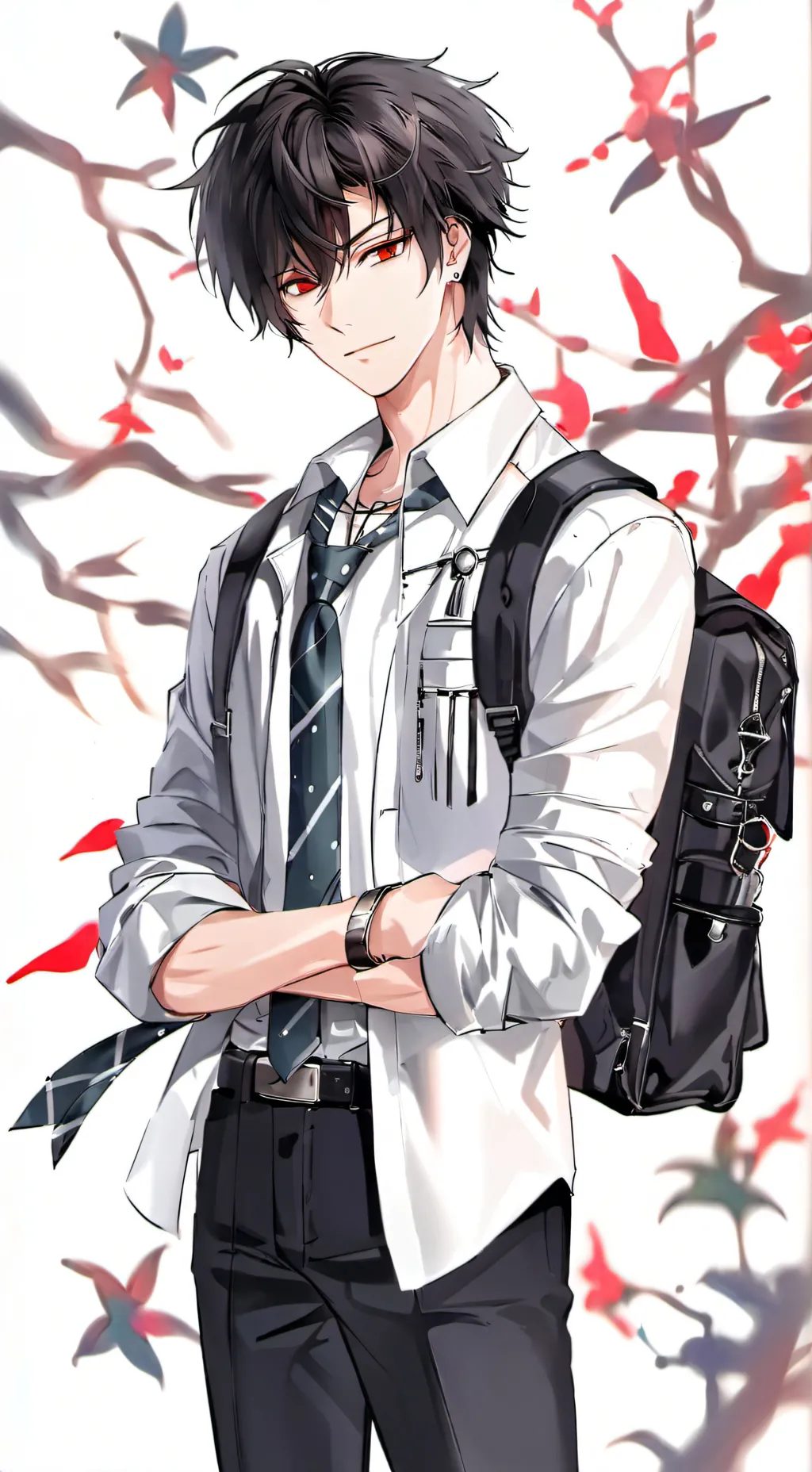 ai character: Aaron  background