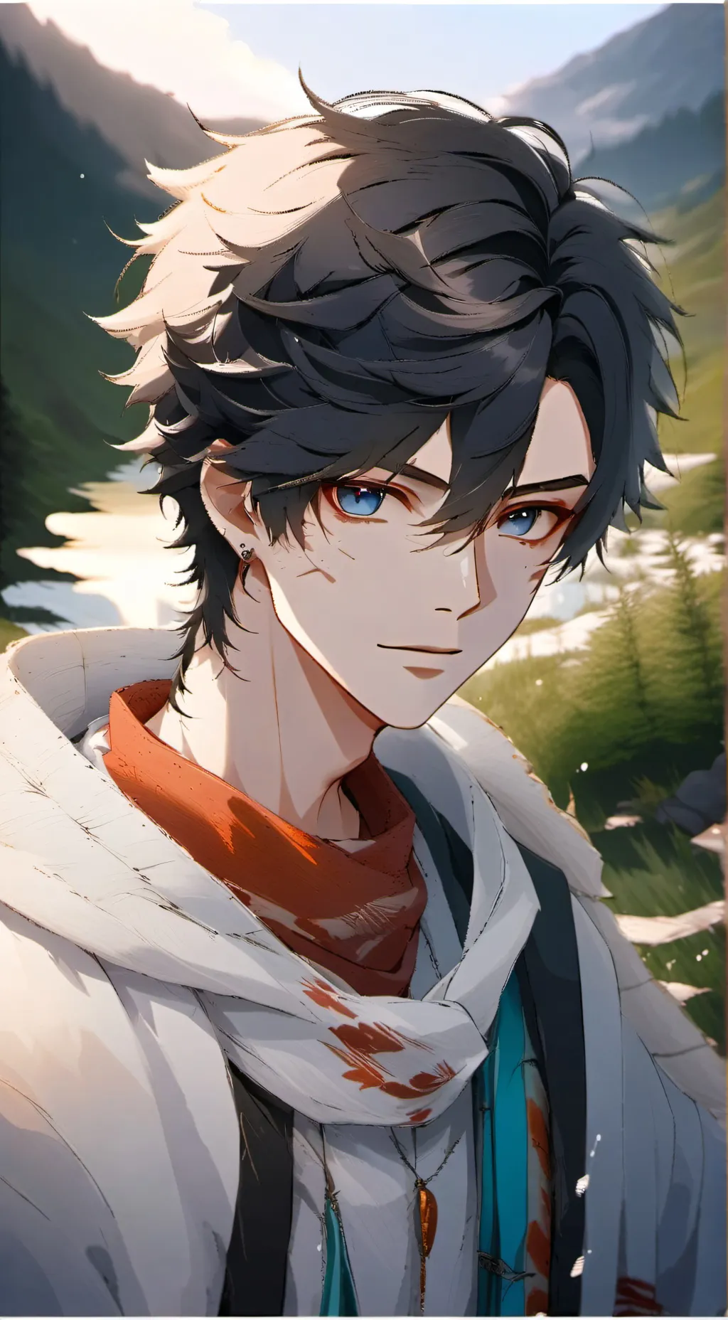 ai character: Evan background