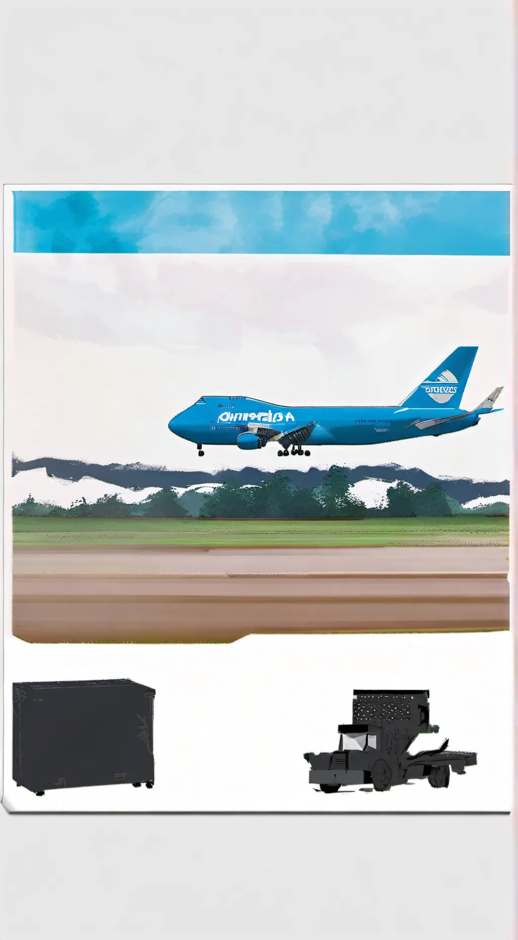 ai character: LA Airport  background