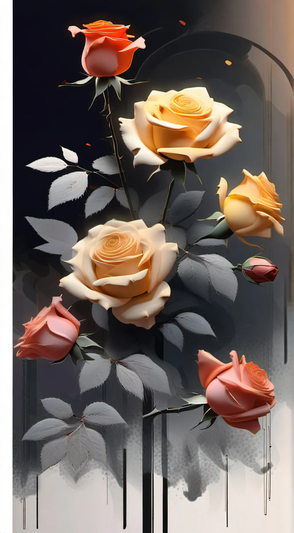 ai character: Forsaken school background