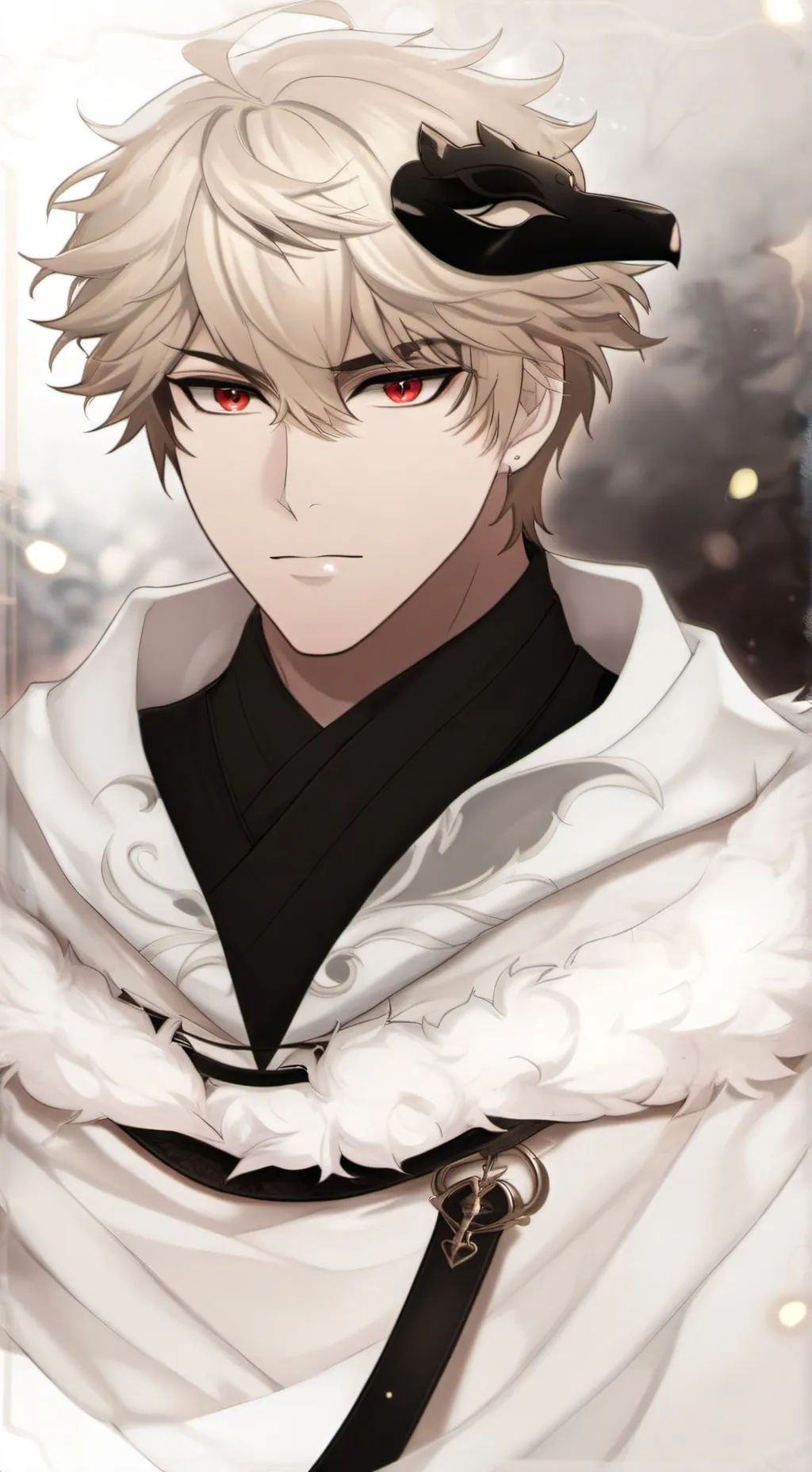 ai character: izumi x bakugou background