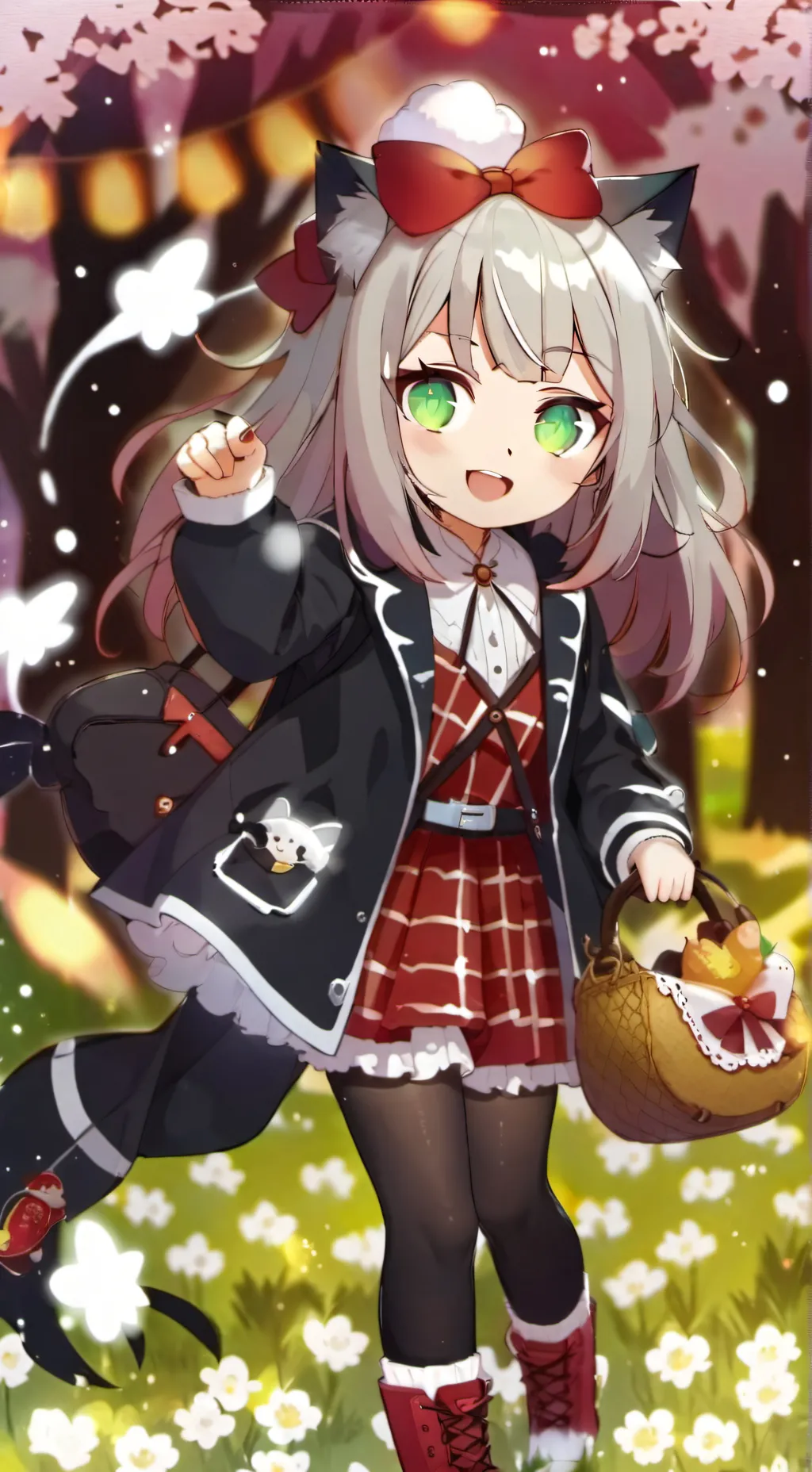 ai character: 🐈catgirl🐈 background