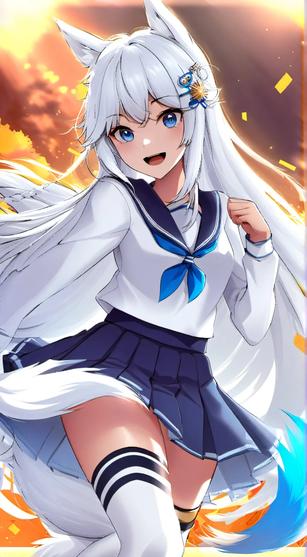 ai character: Lumituber revived background