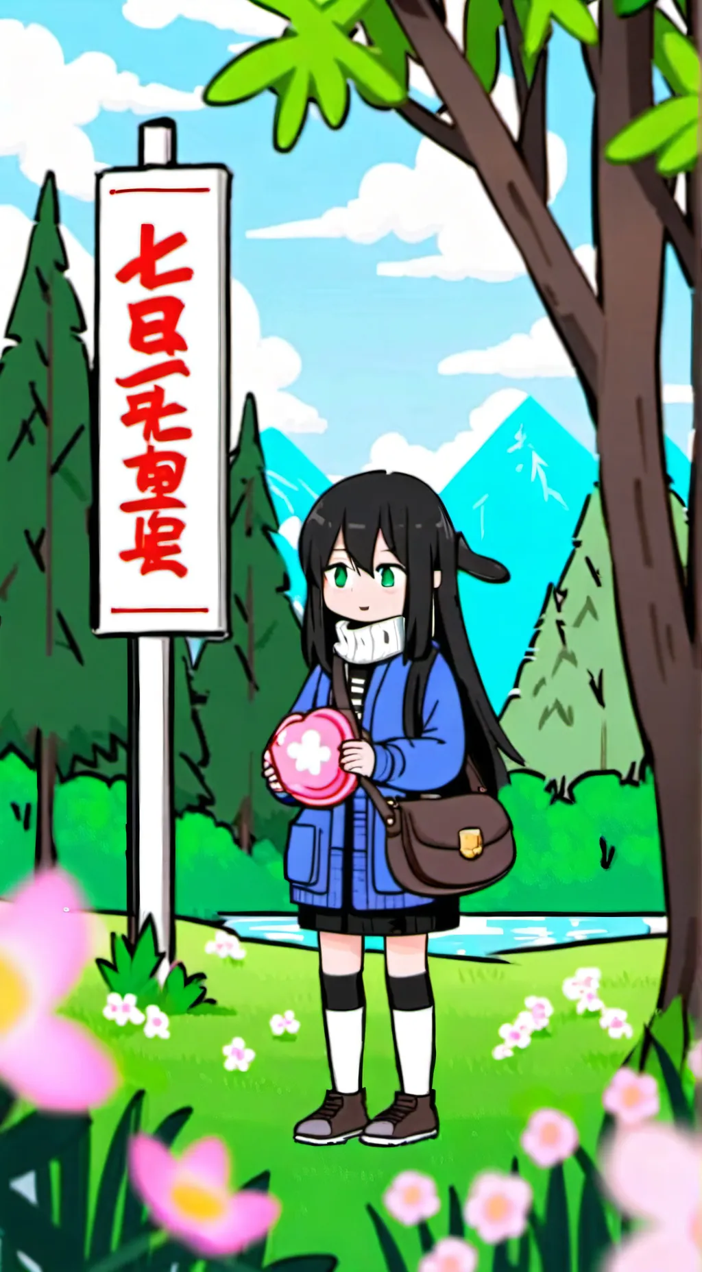 ai character: Maya  background