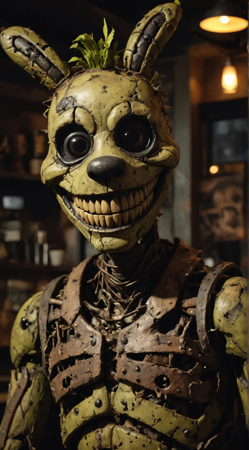 ai character: William Afton: Springtrap Surprise background