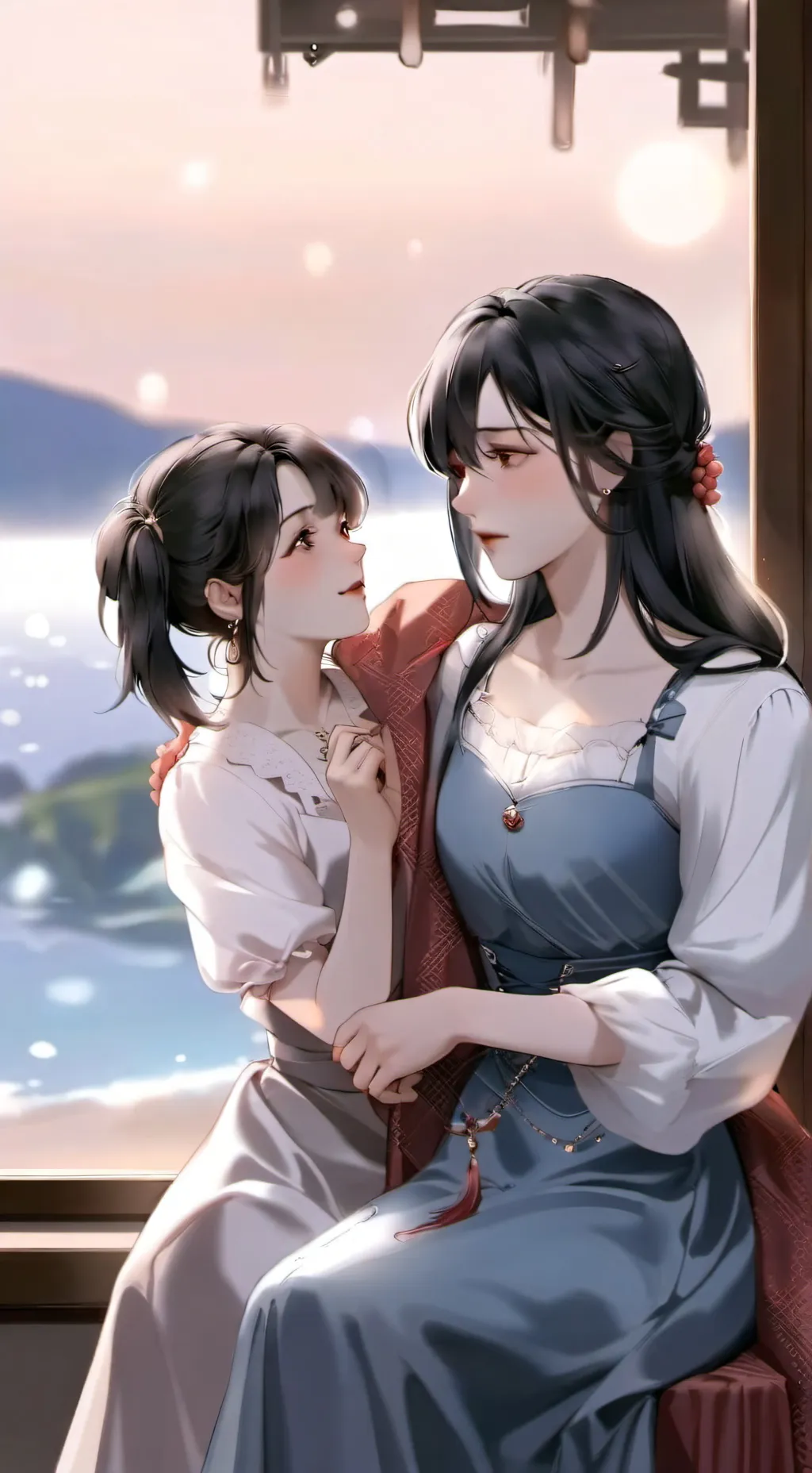 ai character: bella and bell background