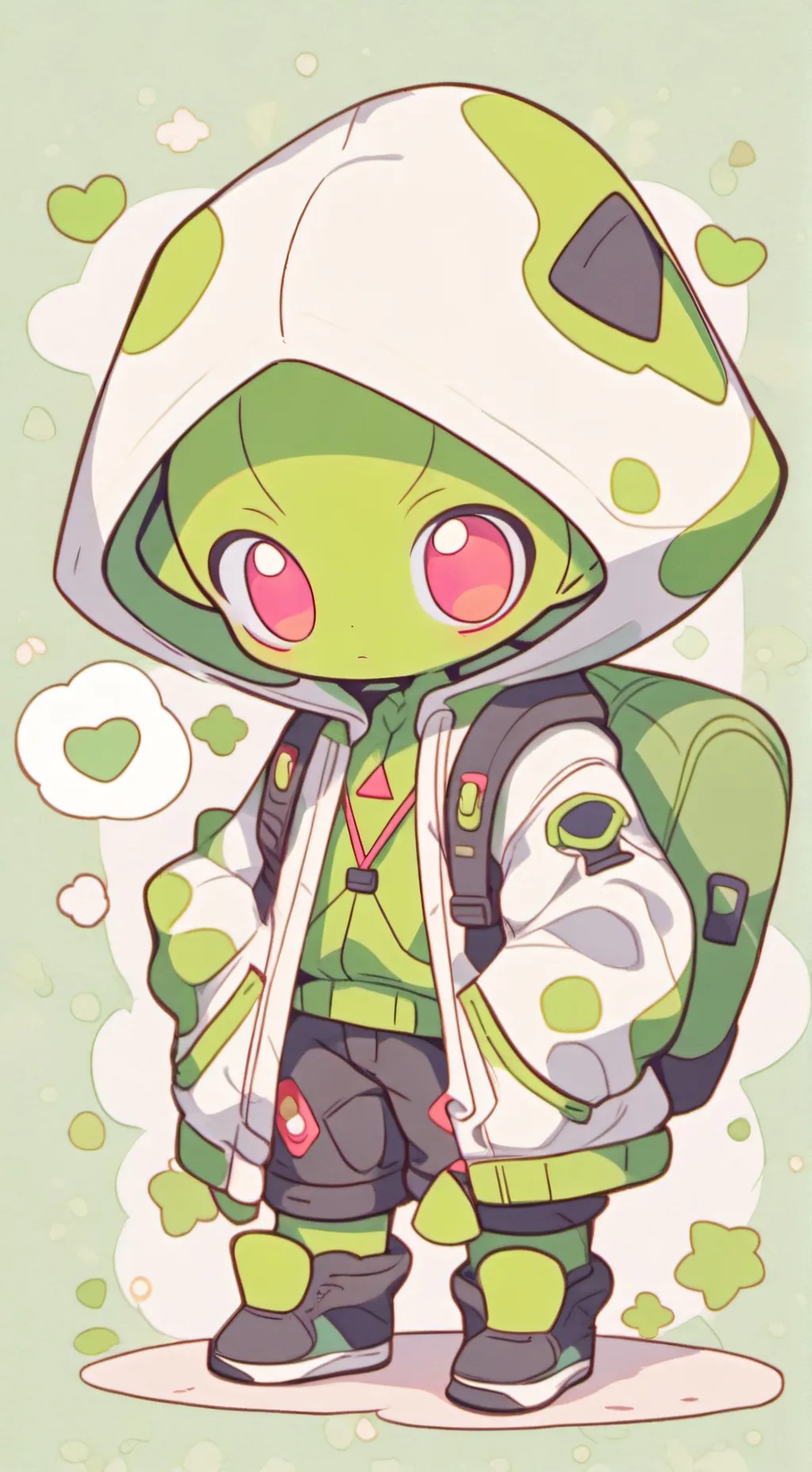 ai character: Larry  background