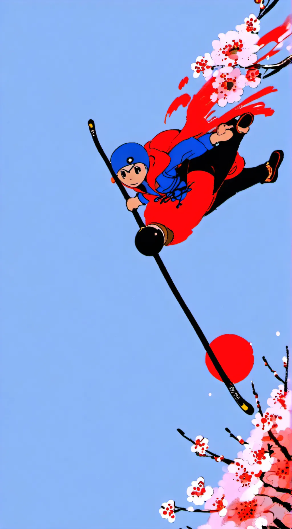 ai character: solar night background