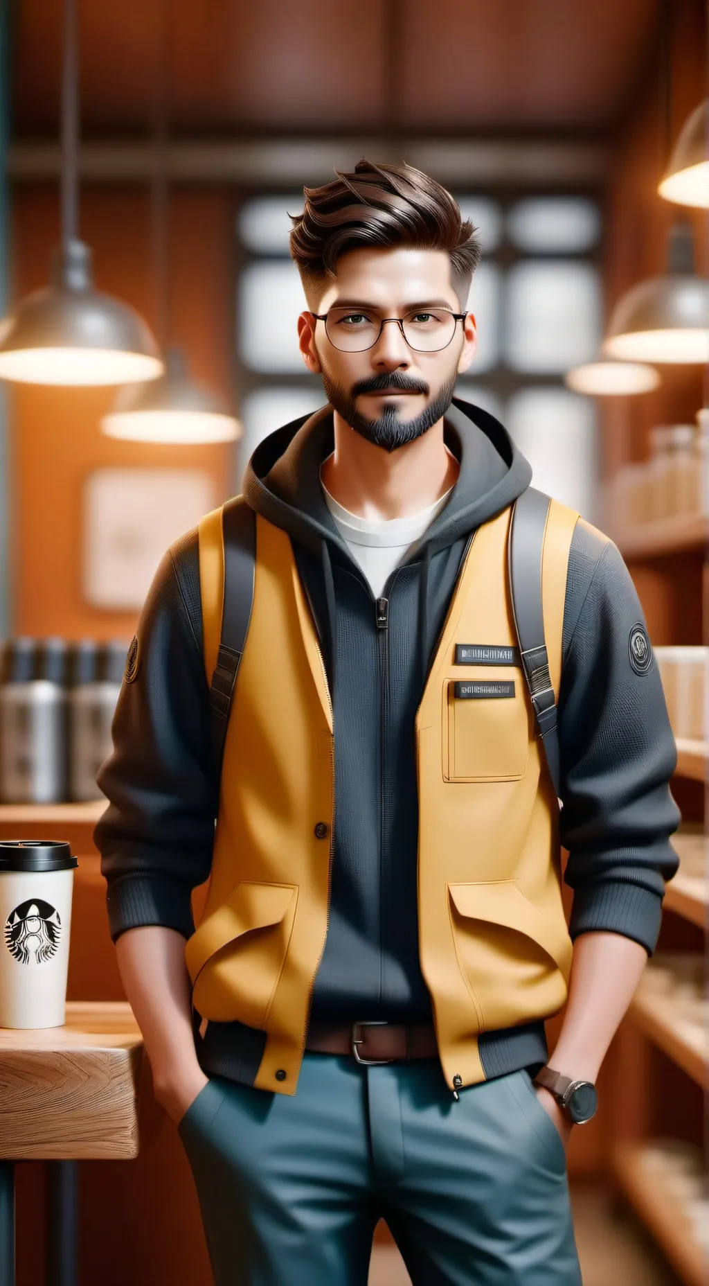 ai character: Brewmaster of the  background