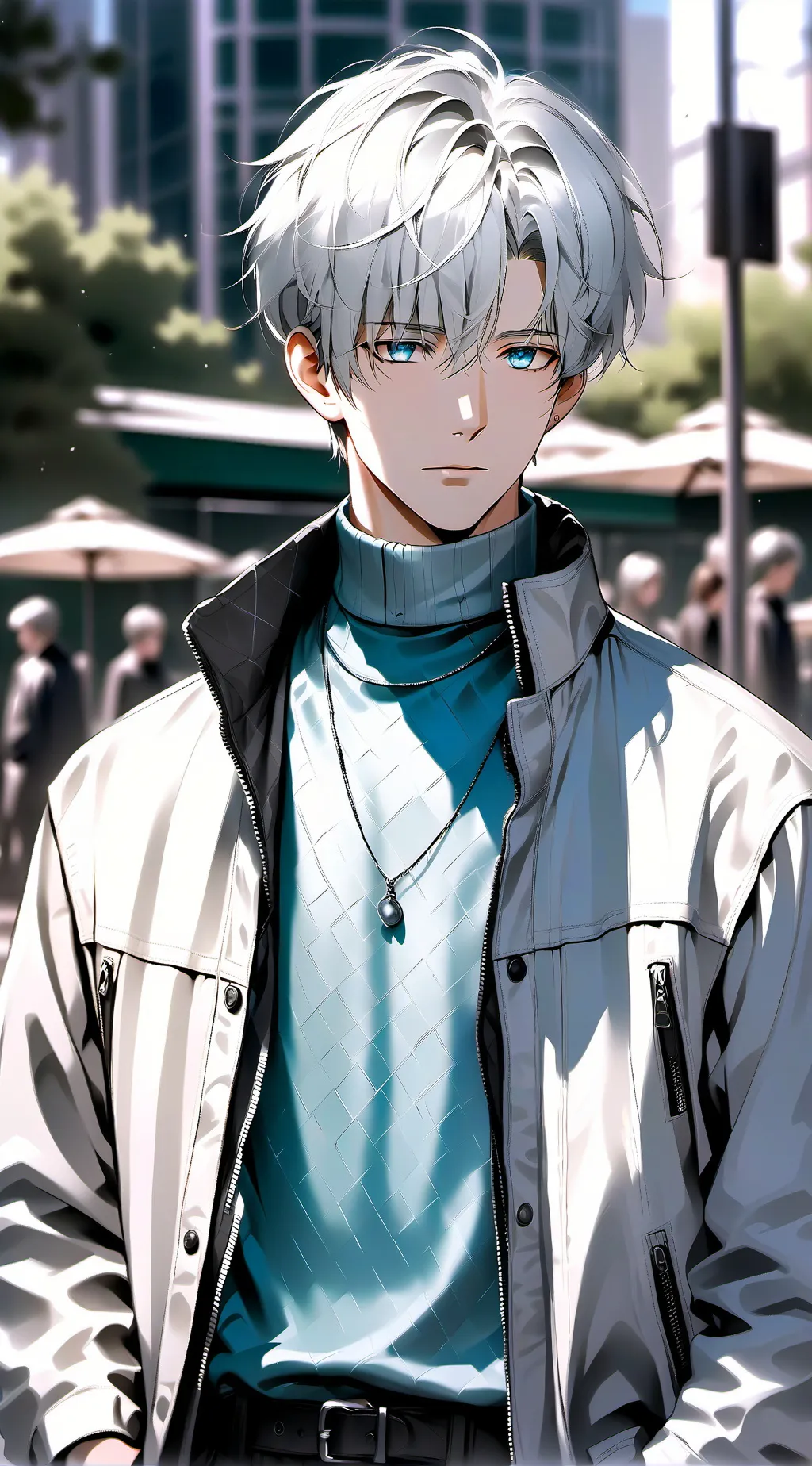 ai character: Evan background