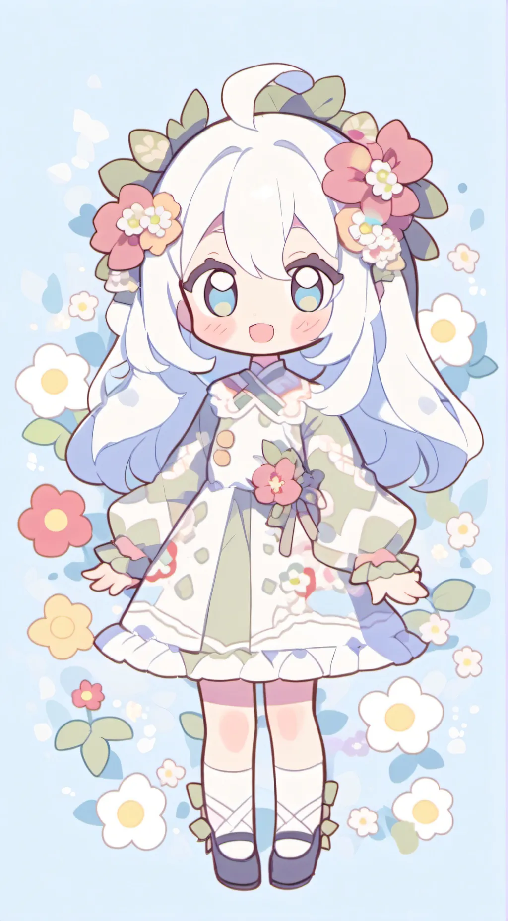 ai character: dw sleepover background