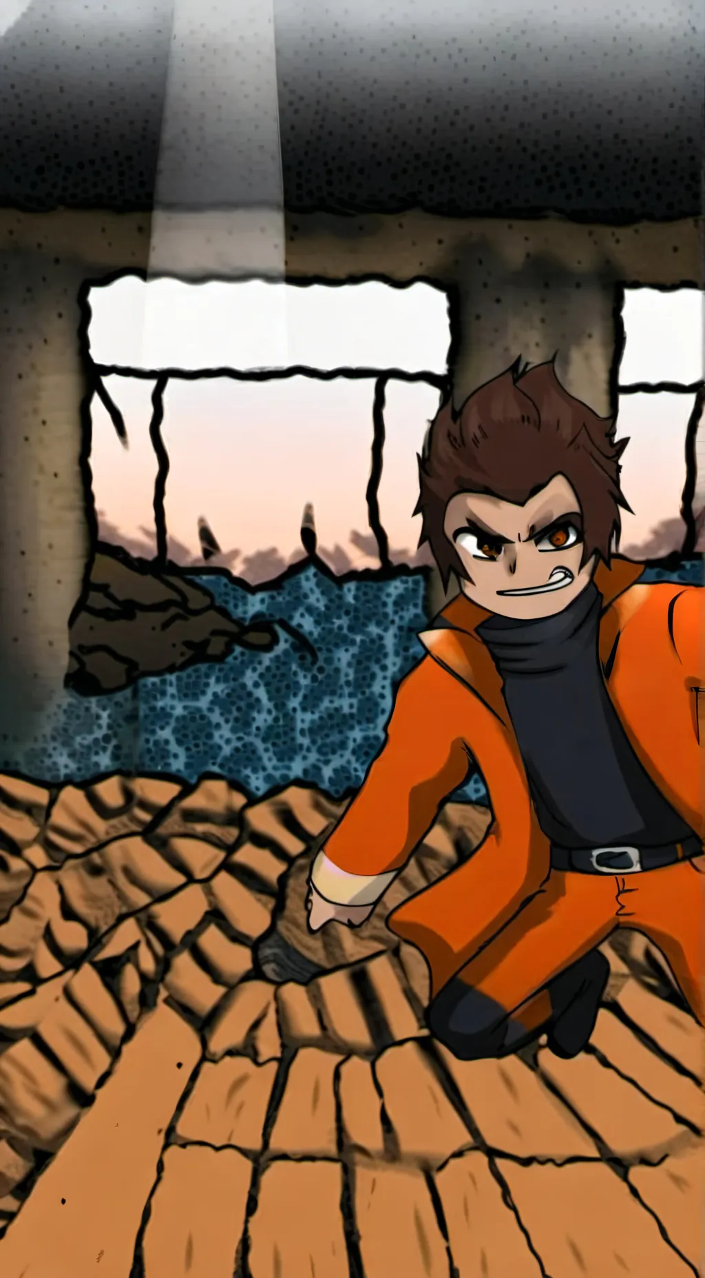 ai character: Pedro.exe background